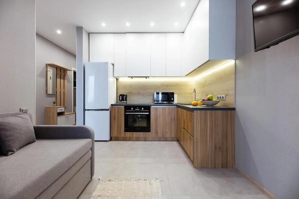 San Francisko Apartment Near Nyvky Metro Station 299 キエフ